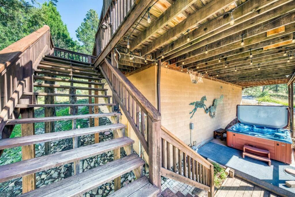 Perk Canyon Hidden Acres-Hot Tub-Gas Fireplace رويدوسو، نيومكسيكو المظهر الخارجي الصورة