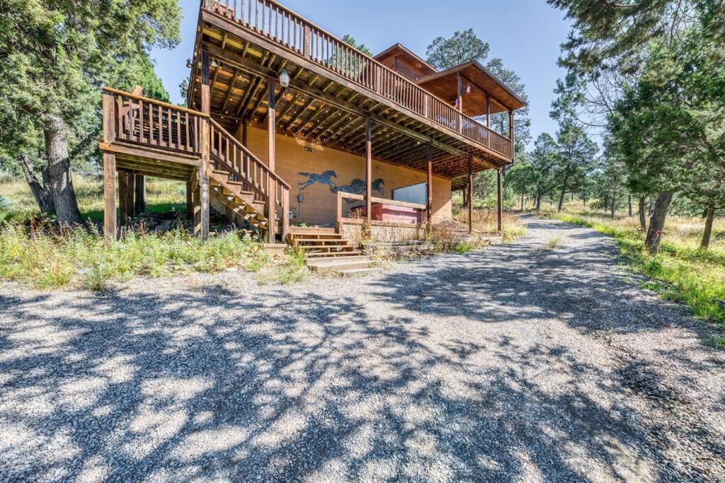 Perk Canyon Hidden Acres-Hot Tub-Gas Fireplace رويدوسو، نيومكسيكو المظهر الخارجي الصورة