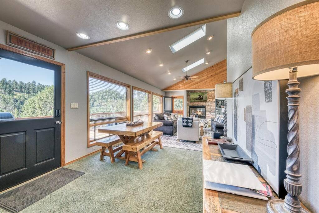 Perk Canyon Hidden Acres-Hot Tub-Gas Fireplace رويدوسو، نيومكسيكو المظهر الخارجي الصورة